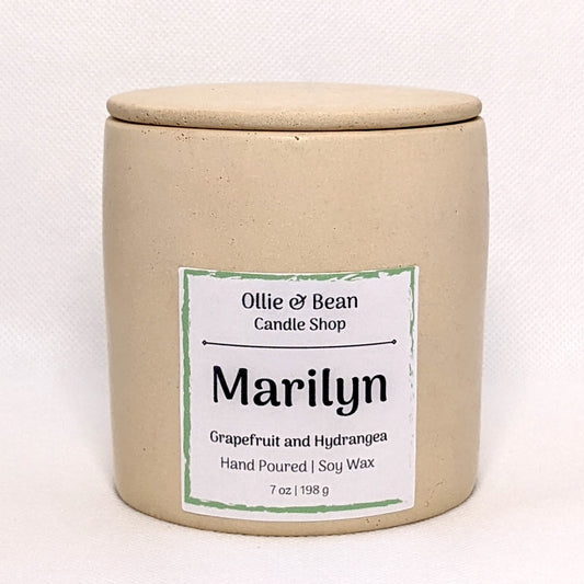 Marilyn - Grapefruit and Hydrangea